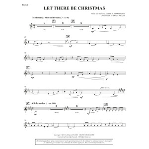 Let There Be Christmas (Full Orchestra) - F Horn 2