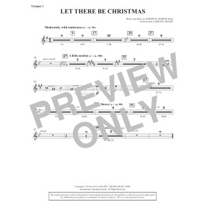 Let There Be Christmas (Full Orchestra) - Bb Trumpet 3