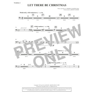Let There Be Christmas (Full Orchestra) - Trombone 2