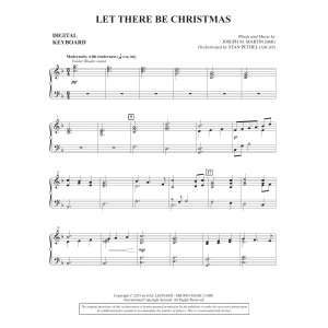 Let There Be Christmas (Consort) - Keyboard String Reduction