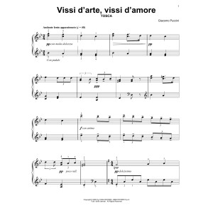 Vissi D'Arte, Vissi D'Amore