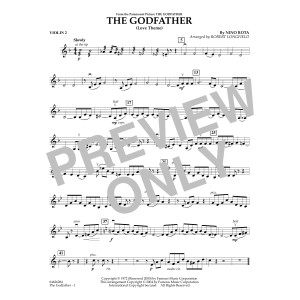The Godfather (Love Theme) (arr. Robert Longfield) - Violin 2