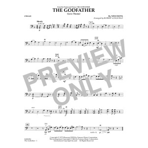 The Godfather (Love Theme) (arr. Robert Longfield) - Cello