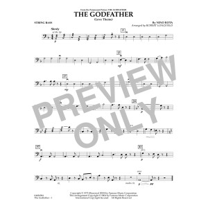 The Godfather (Love Theme) (arr. Robert Longfield) - String Bass