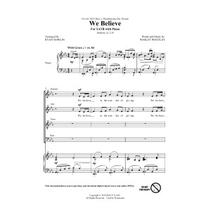 We Believe (arr. Ryan Nowlin)
