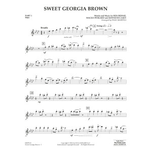 Sweet Georgia Brown (arr. Paul Murtha) - Pt.1 - Flute