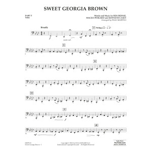 Sweet Georgia Brown (arr. Paul Murtha) - Pt.5 - Tuba