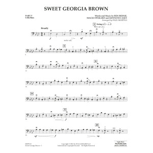 Sweet Georgia Brown (arr. Paul Murtha) - Pt. 5 - Cello/Bass
