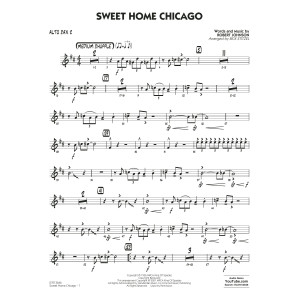 Sweet Home Chicago (arr. Rick Stitzel) - Alto Sax 2