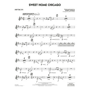 Sweet Home Chicago (arr. Rick Stitzel) - Baritone Sax
