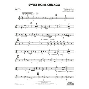 Sweet Home Chicago (arr. Rick Stitzel) - Trumpet 3