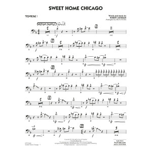 Sweet Home Chicago (arr. Rick Stitzel) - Trombone 1