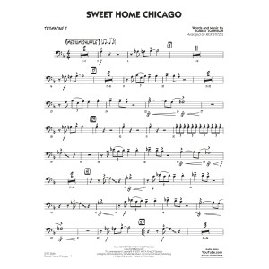 Sweet Home Chicago (arr. Rick Stitzel) - Trombone 2