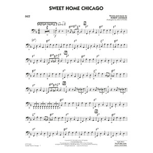 Sweet Home Chicago (arr. Rick Stitzel) - Bass
