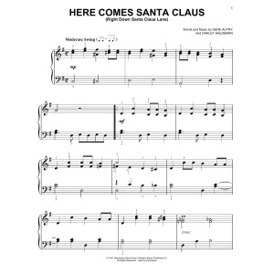 Here Comes Santa Claus (Right Down Santa Claus Lane)