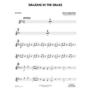 Grazing in the Grass (arr. Rick Stitzel) - Alto Sax 1