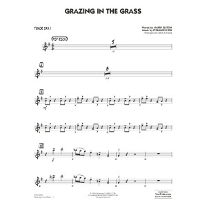 Grazing in the Grass (arr. Rick Stitzel) - Tenor Sax 1