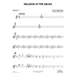 Grazing in the Grass (arr. Rick Stitzel) - Tenor Sax 2