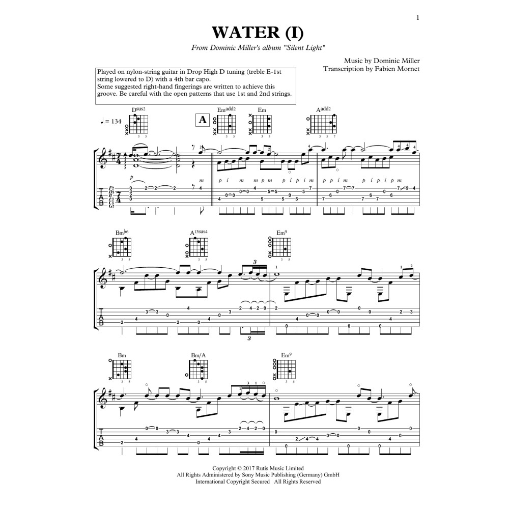 Water (I)