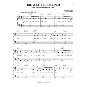 Dig A Little Deeper (from The Princess And The Frog)