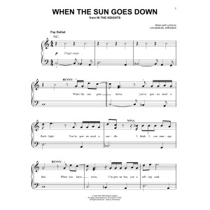 When The Sun Goes Down (from In The Heights: The Musical)