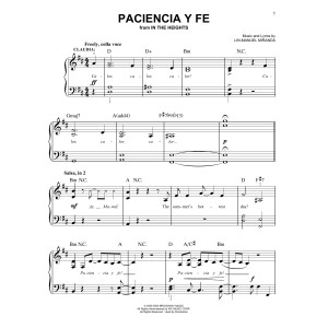 Paciencia Y Fe (from In The Heights: The Musical)