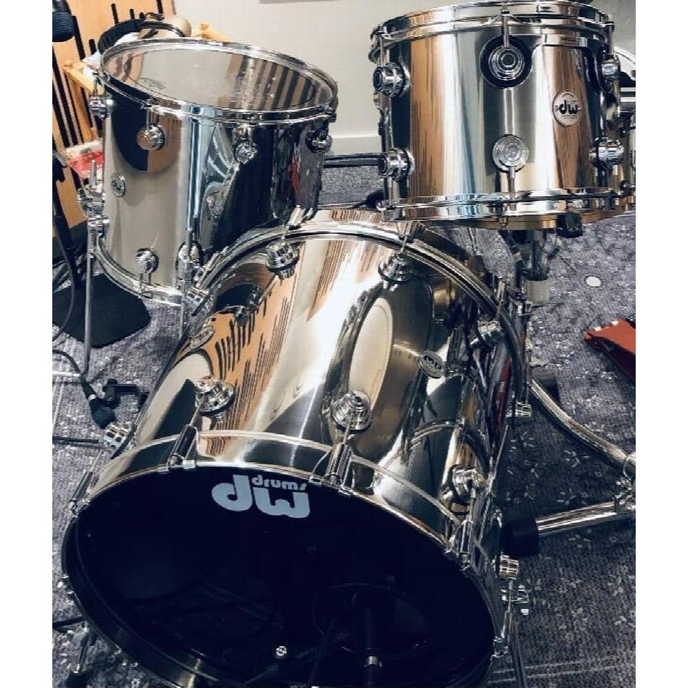 DW Stainless Steel Drum Kit
