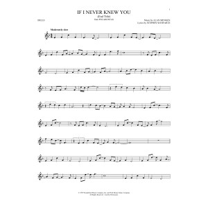 If I Never Knew You (End Title) (from Pocahontas)