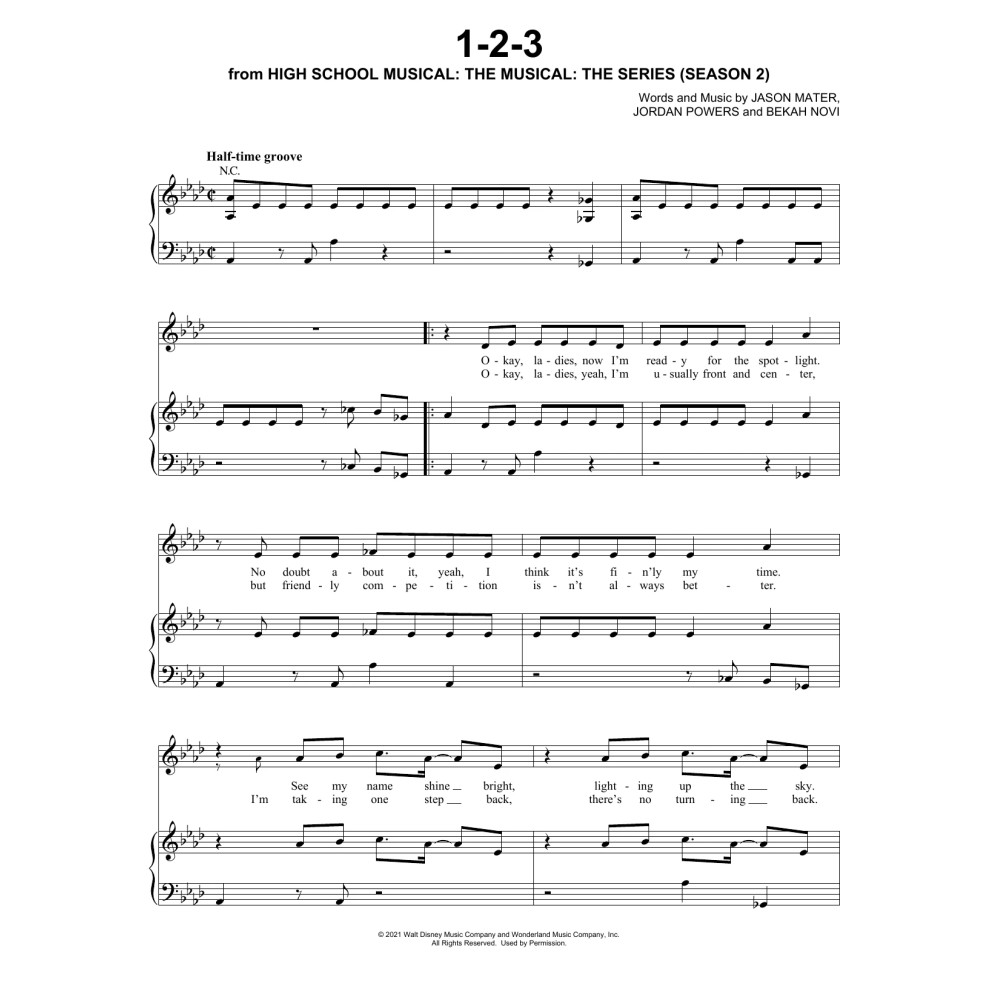 1-2-3 (from High School Musical: The Musical: The Series)