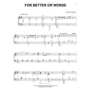 For Better Or Worse
