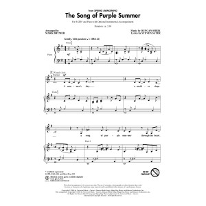 The Song Of Purple Summer (from Spring Awakening) (arr. Mark Brymer)