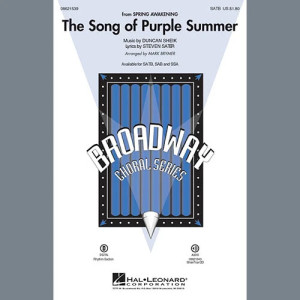 The Song Of Purple Summer (from Spring Awakening) (arr. Mark Brymer)