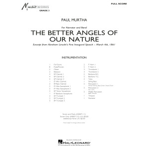 The Better Angels of Our Nature - Conductor Score (Full Score)