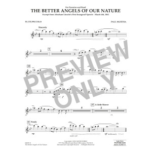 The Better Angels of Our Nature - Flute/Piccolo