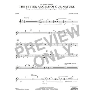 The Better Angels of Our Nature - Oboe