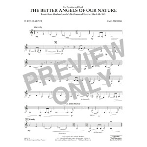 The Better Angels of Our Nature - Bb Bass Clarinet