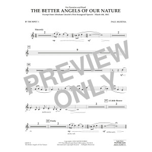 The Better Angels of Our Nature - Bb Trumpet 1