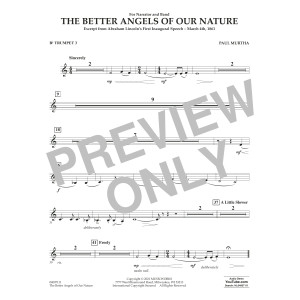 The Better Angels of Our Nature - Bb Trumpet 3