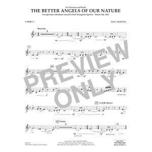 The Better Angels of Our Nature - F Horn 2