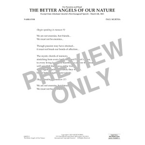 The Better Angels of Our Nature - Narrator