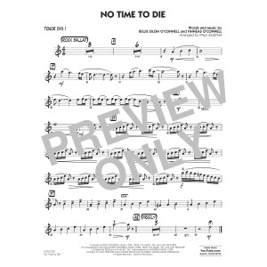 No Time to Die (from No Time To Die) (arr. Paul Murtha) - Tenor Sax 1