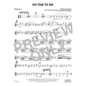 No Time to Die (from No Time To Die) (arr. Paul Murtha) - Tenor Sax 2