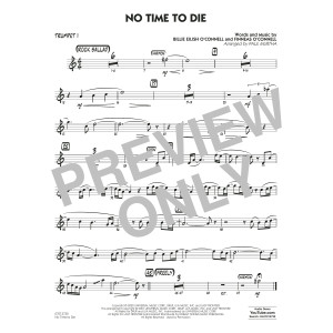 No Time to Die (from No Time To Die) (arr. Paul Murtha) - Trumpet 1