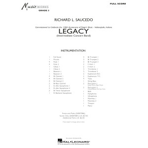 Legacy (Intermediate Version) - Conductor Score (Full Score)
