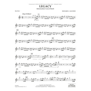 Legacy (Intermediate Version) - Flute 2