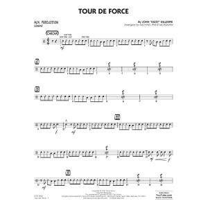 Tour De Force (arr. Michael Philip Mossman) - Aux Percussion