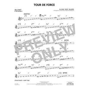 Tour De Force (arr. Michael Philip Mossman) - Bb Solo Sheet