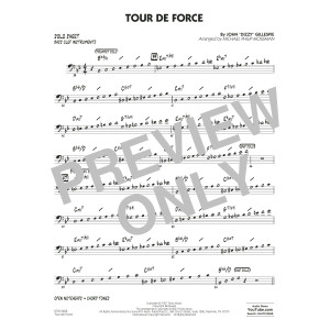 Tour De Force (arr. Michael Philip Mossman) - Bass Clef Solo Sheet