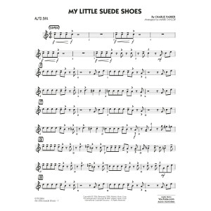 My Little Suede Shoes (arr. Mark Taylor) - Alto Sax