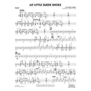 My Little Suede Shoes (arr. Mark Taylor) - Drums